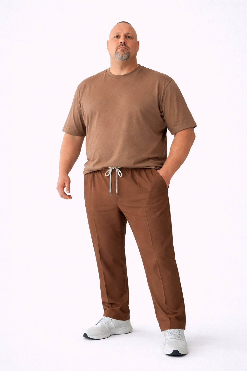 Pantalone Comfort Big Size – Art. JOM 1402 (COCAO)