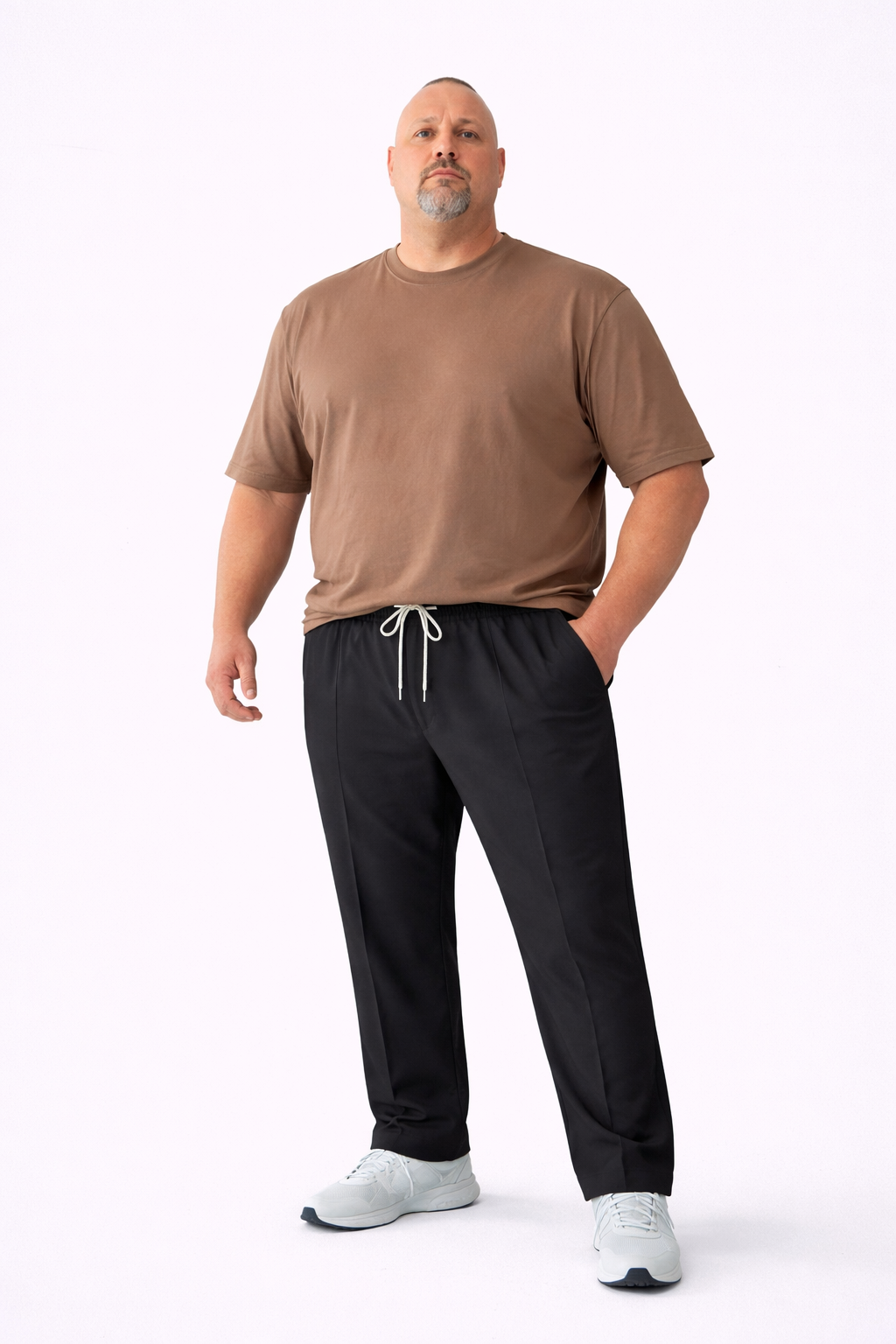 Pantalone Comfort Big Size – Art. JOM 1402 (nero)