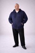 Felpa ZIP “OD78” – Blu
