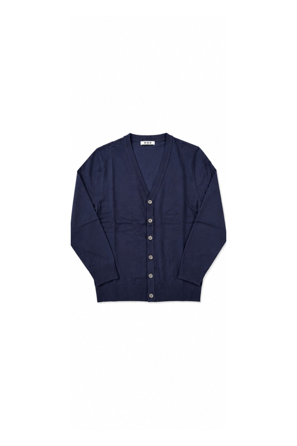 CARDIGAN BOTTONI SCOLLO A V MOD-BLU