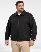 CAMICIONE GIACCA CON ZIP NOIR FOX- NERO
