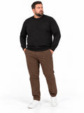 PANTALONE GABARDINA BASIC OD-MORO