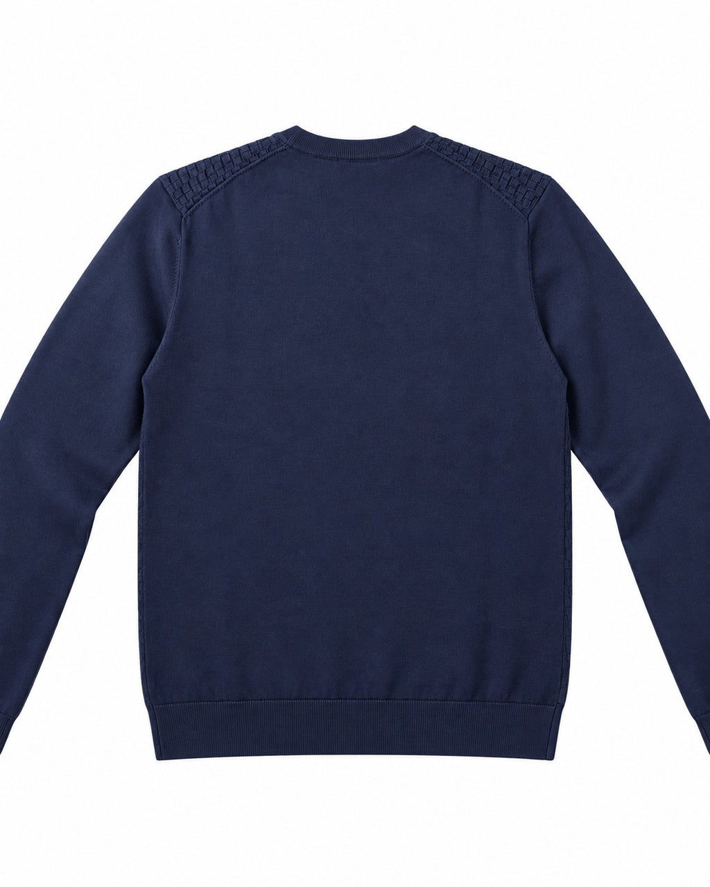 MAGLIONCINO TRAMA BOTTEGA-BLU