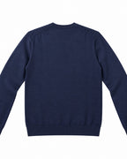 MAGLIONCINO TRAMA BOTTEGA-BLU