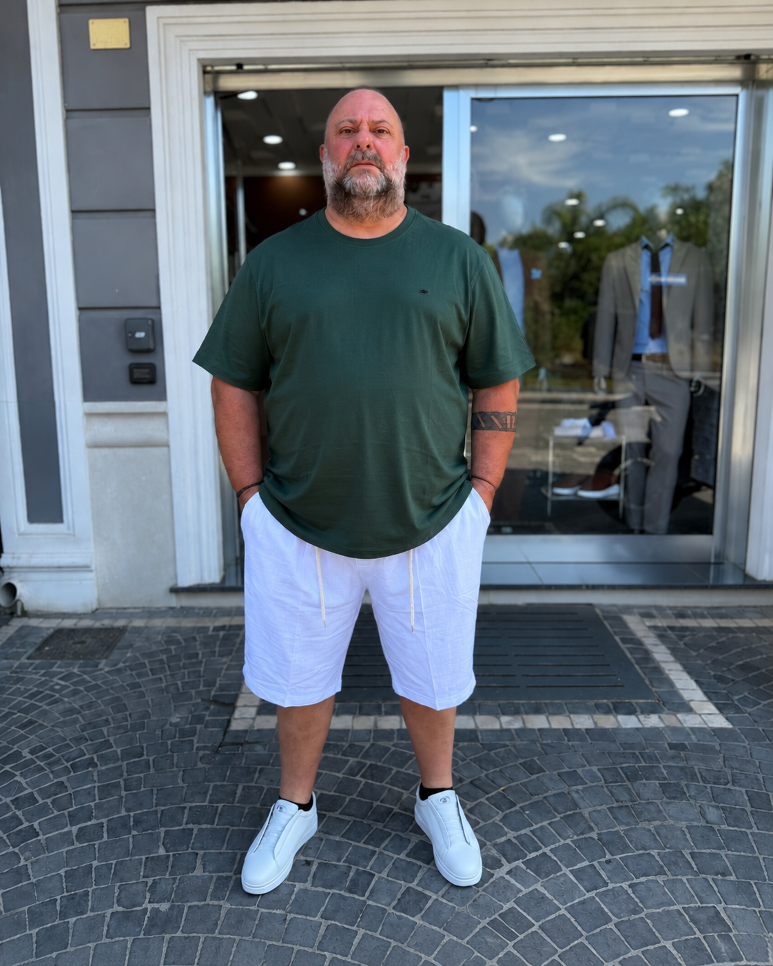 T-Shirt basic Granchio- Verdone