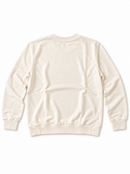 FELPA TROUBLE GIROCOLLO MOD- BIANCO