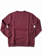 FELPA GIROCOLLO BASIC COVERI- BORDEAUX