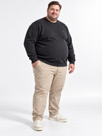 FELPA GIROCOLLO BASIC COVERI- NERO