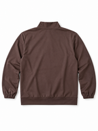 FELPA CON ZIP PUNTO MILANO MEED- MARRONE
