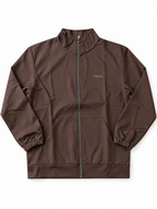 FELPA CON ZIP PUNTO MILANO MEED- MARRONE