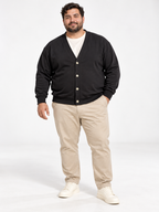 FELPA CARDIGAN VENON MOD- NERO