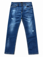 JEANS NOIR FOX ABRASIONI- NFX 1505