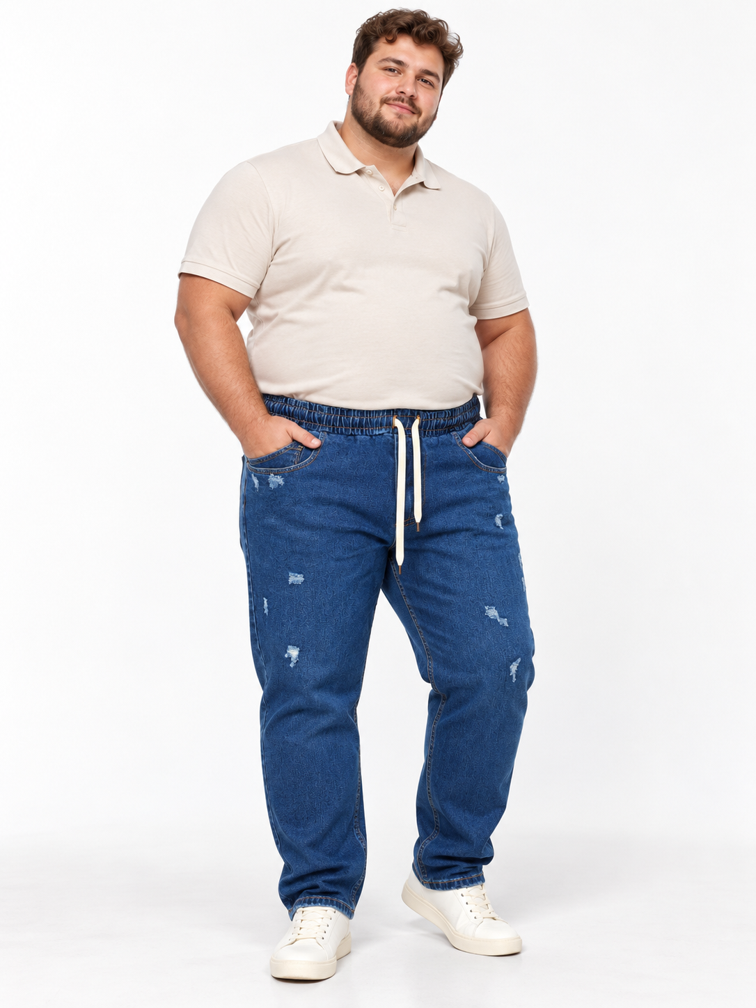 JEANS PANTALACCIO NOIR FOX BLU- NFX 1502