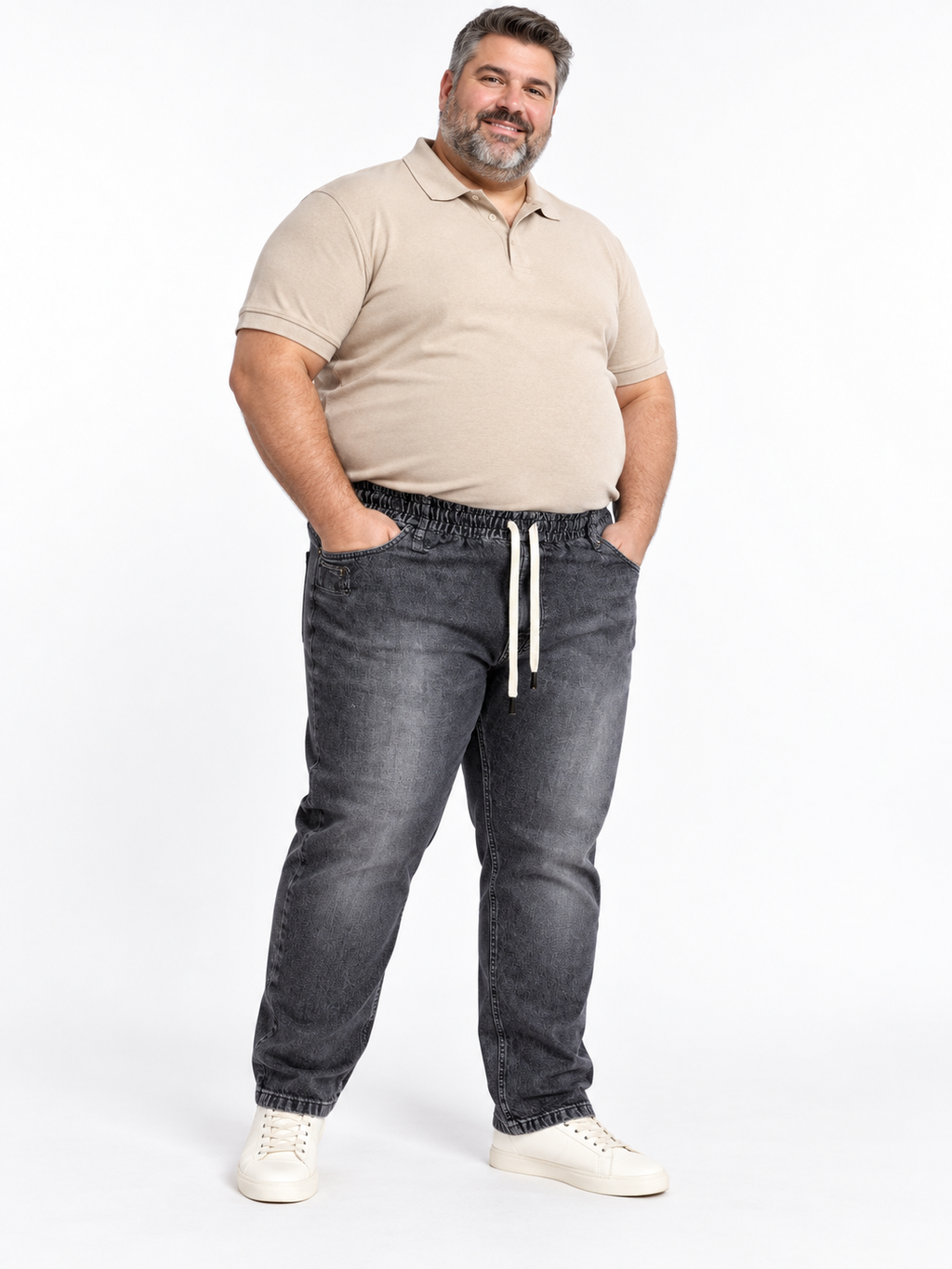 JEANS PANTALACCIO NOIRFOX BLACK-NFX 1503