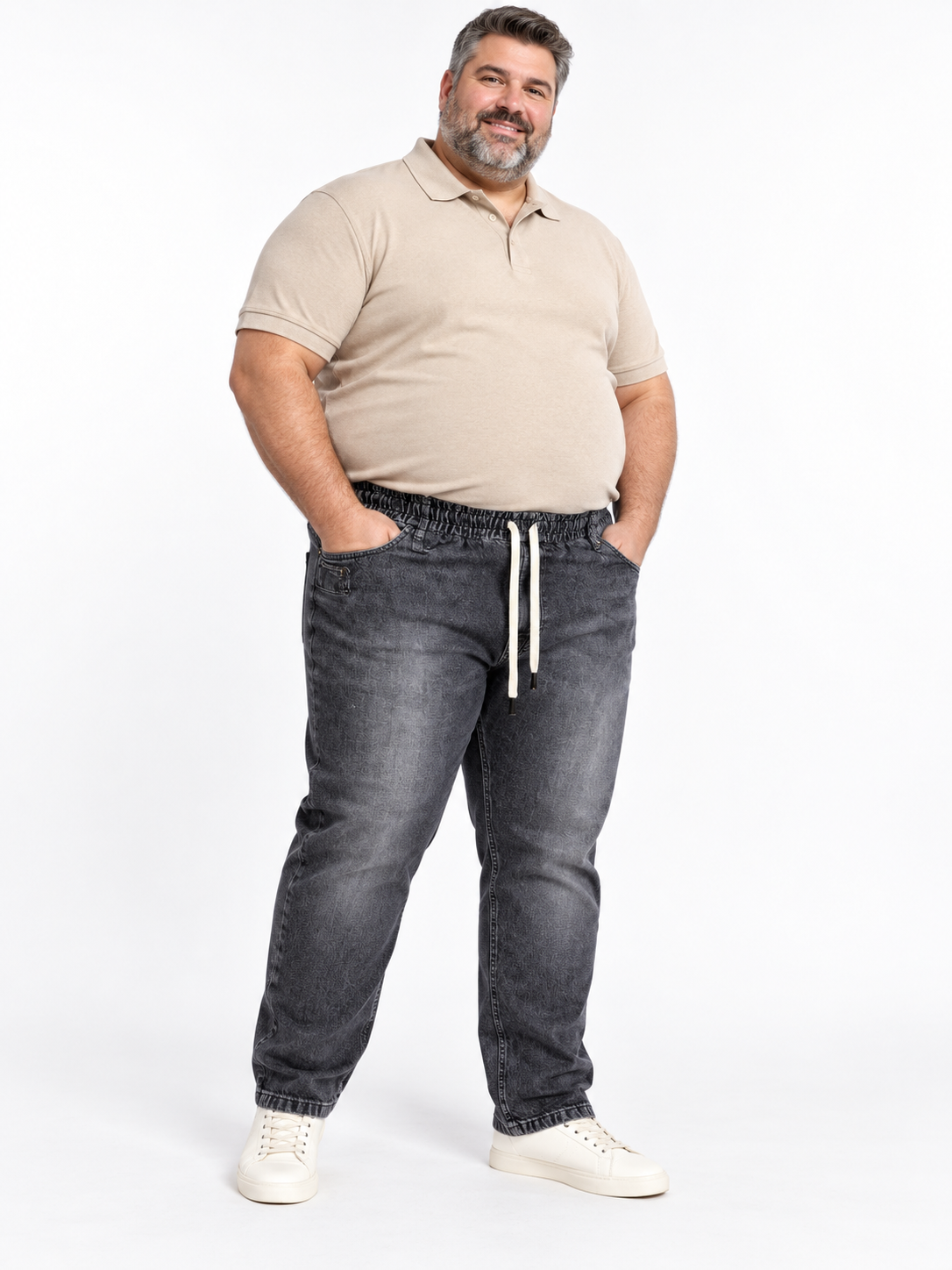 JEANS PANTALACCIO NOIRFOX BLACK-NFX 1503
