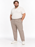 PANTALONE BOTTEGA NAPOLETANA FANGO