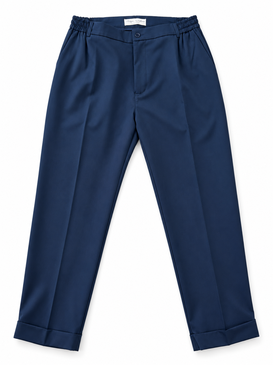 PANTALONE BOTTEGA NAPOLETANA- BLU