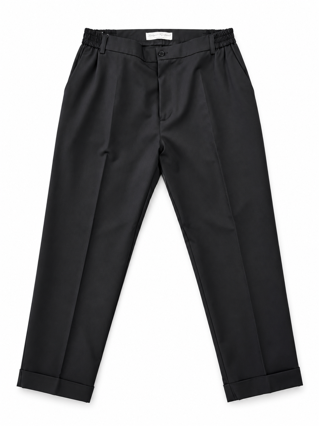 PANTALONE BOTTEGA NAPOLETANA- NERO