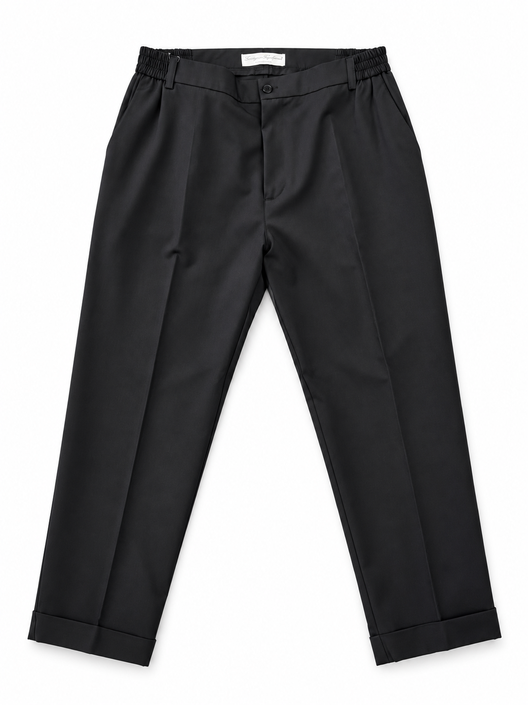 PANTALONE BOTTEGA NAPOLETANA- NERO