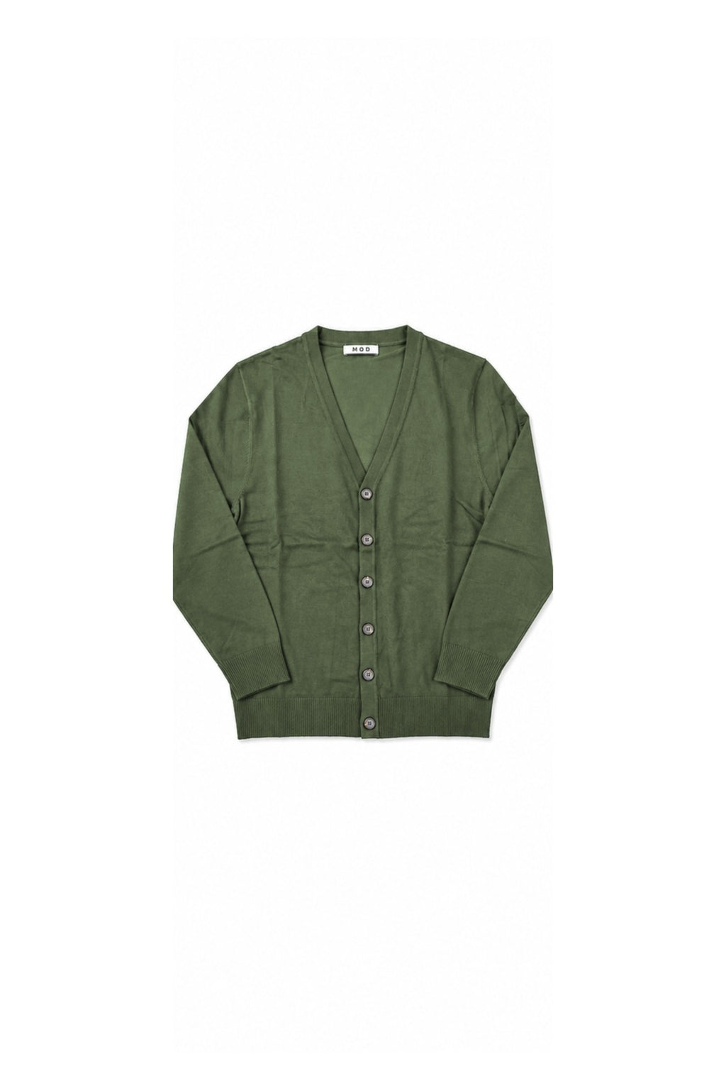 CARDIGAN BOTTONI SCOLLO A V MOD- MILITARE