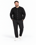 CARDIGAN LUPETTO BOTTEGA- NERO