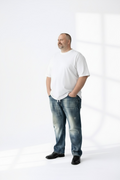 Jeans Elasticizzato Lavaggio Denim Big Size Reset