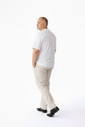 Pantalone Ginger Big Size-Ecru