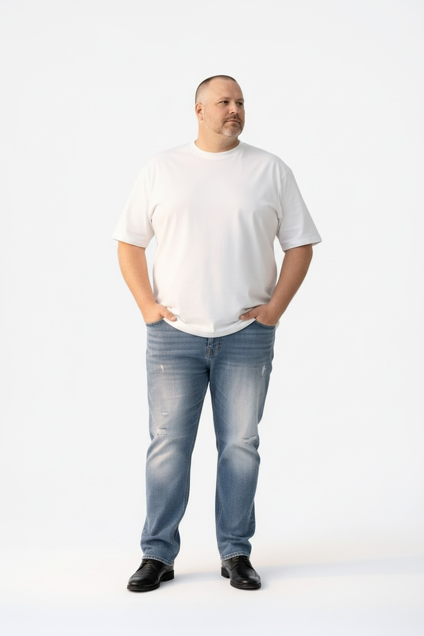Jeans Lav201 Big Size – Reset/blu