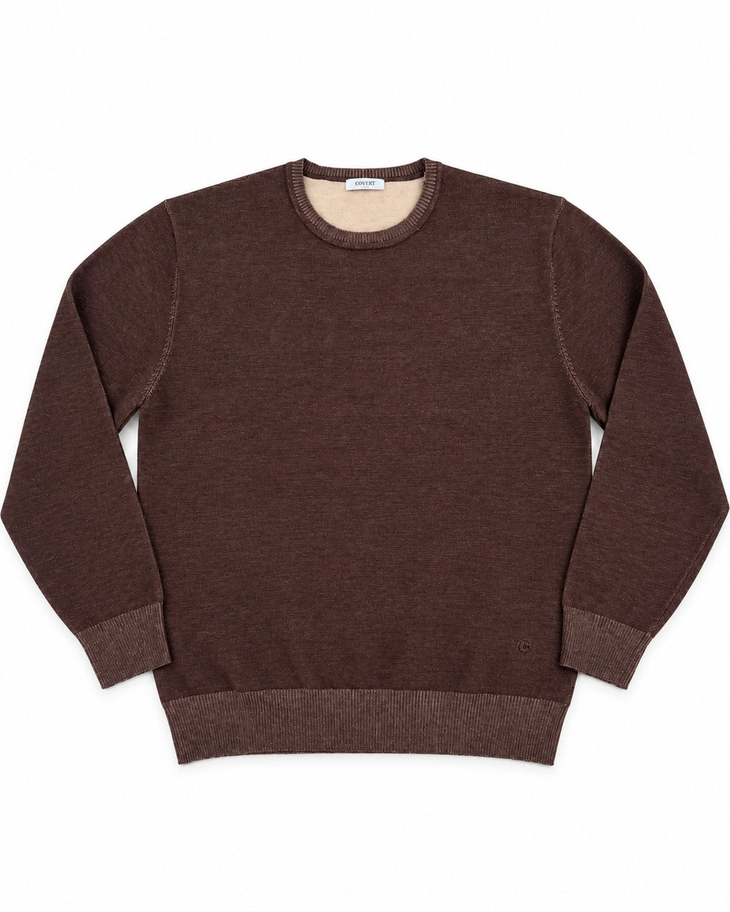 MAGLIONCINO EFFETTO JEANS COVERI-MORO