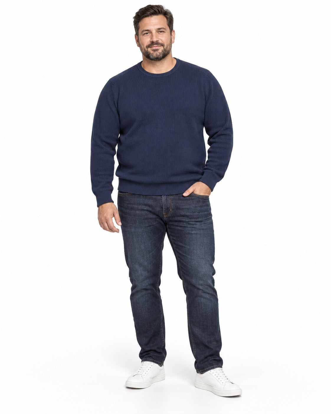 MAGLIONCINO A COSTE COVERI-BLU