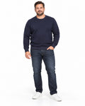 MAGLIONCINO EFFETTO JEANS COVERI-BLU