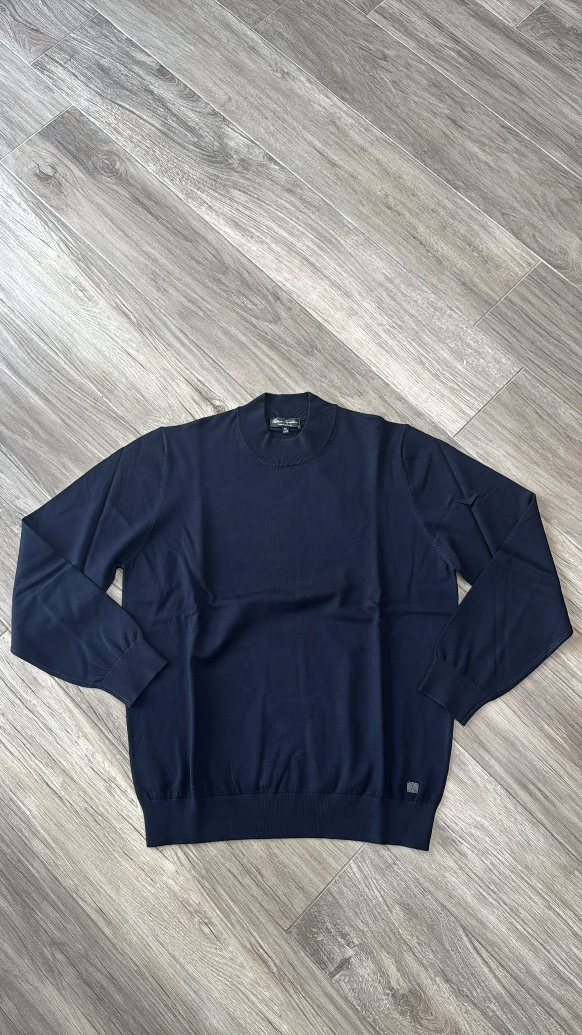 MAGLIONCINO LUPETTO BASIC BOTTEGA-BLU