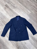 GIACCA DOPPIOPETTO BASIC BOTTEGA-BLU