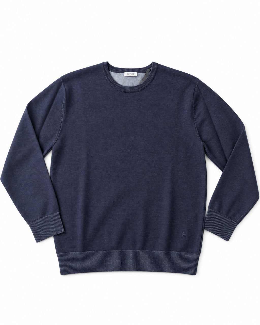 MAGLIONCINO EFFETTO JEANS COVERI-BLU