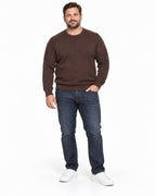 MAGLIONCINO EFFETTO JEANS COVERI-MORO