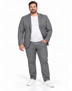PANTALONE BOTTEGA NAPOLETANA GRIGIO