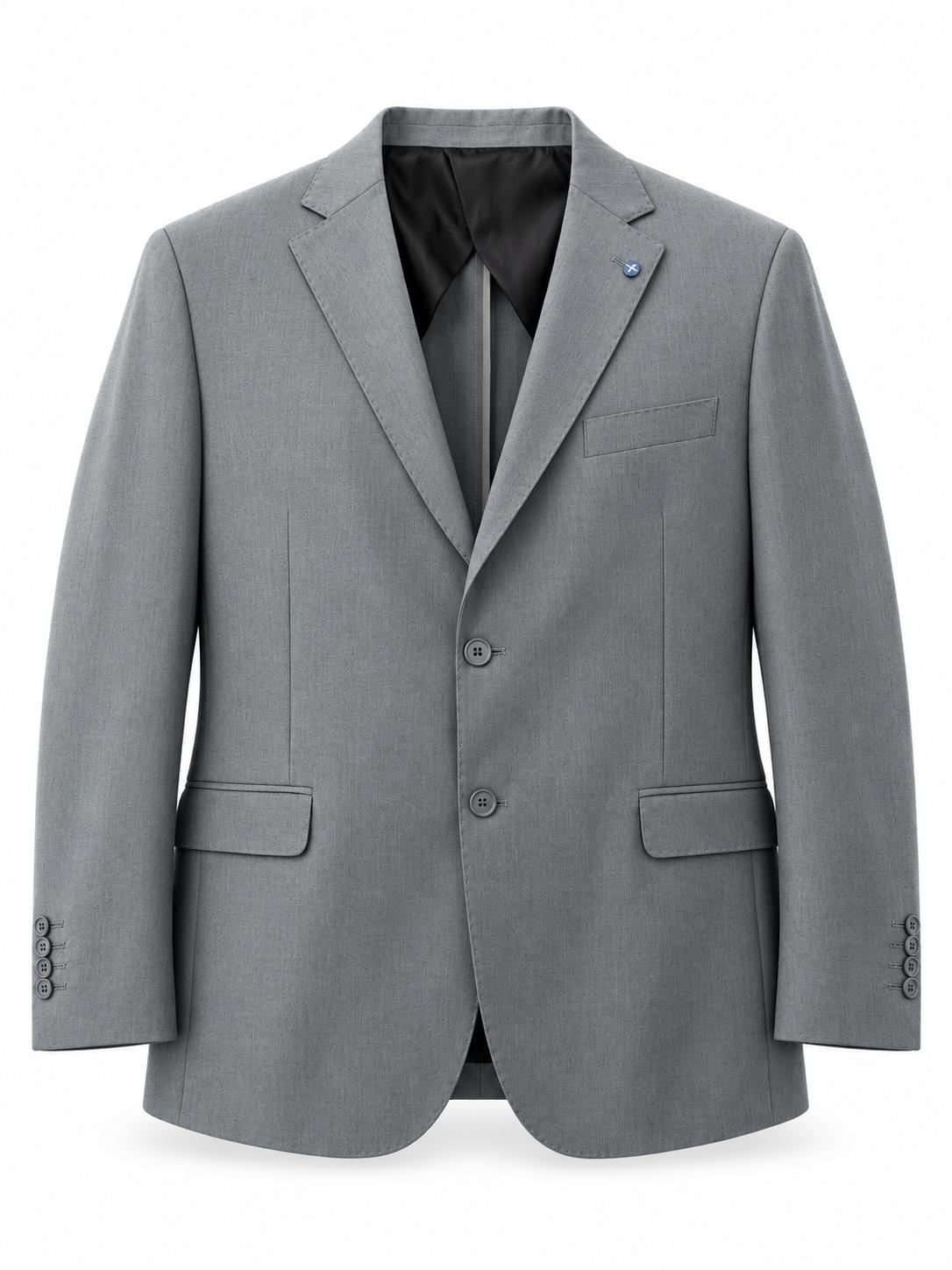 GIACCA BASIC BOTTEGA NAPOLETANA-GRIGIO