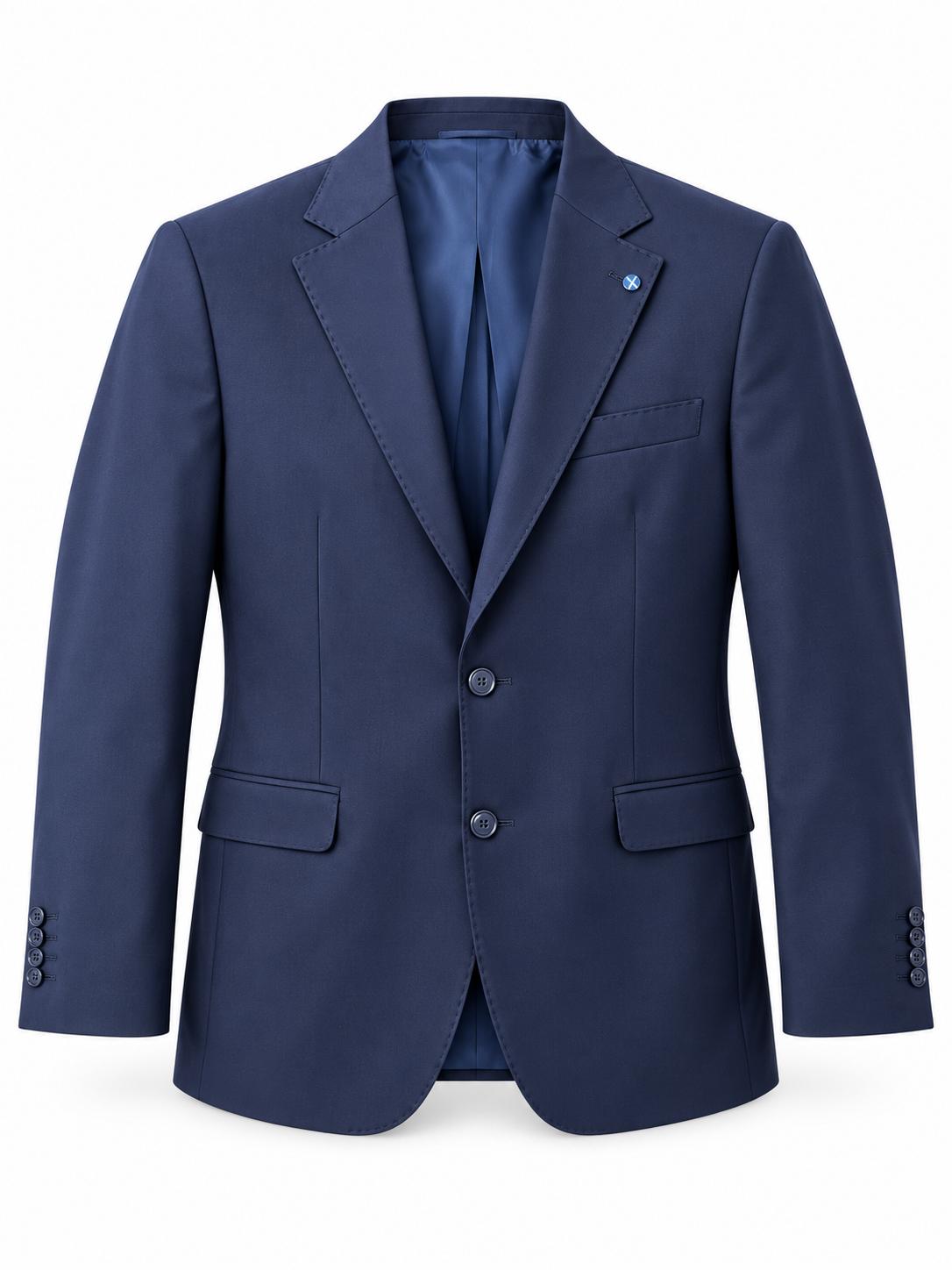 GIACCA BASIC BOTTEGA NAPOLETANA-BLU
