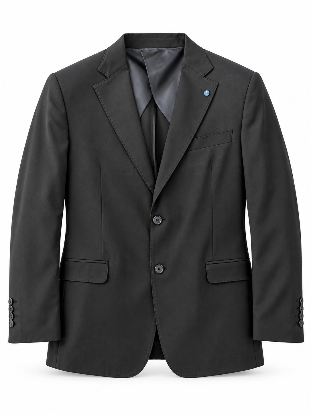 GIACCA BASIC BOTTEGA NAPOLETANA-NERO
