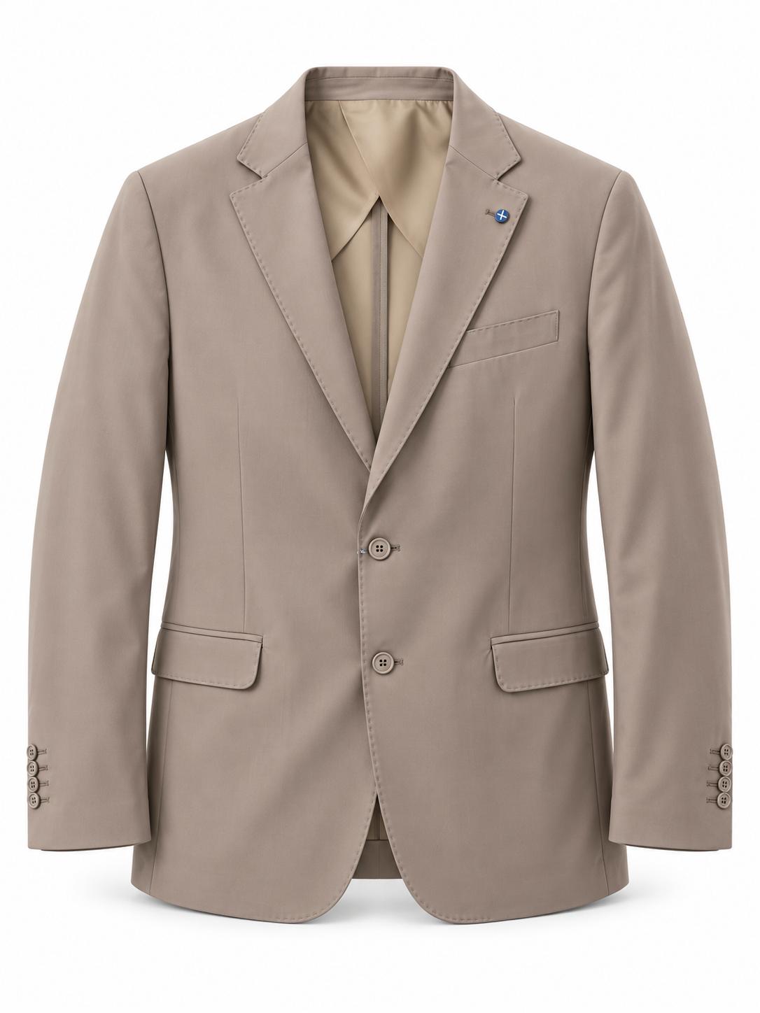 GIACCA BASIC BOTTEGA NAPOLETANA- FANGO