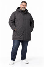 GIACCONE TECH CON PANCIOTTO RIMOVIBILE MOD-NERO
