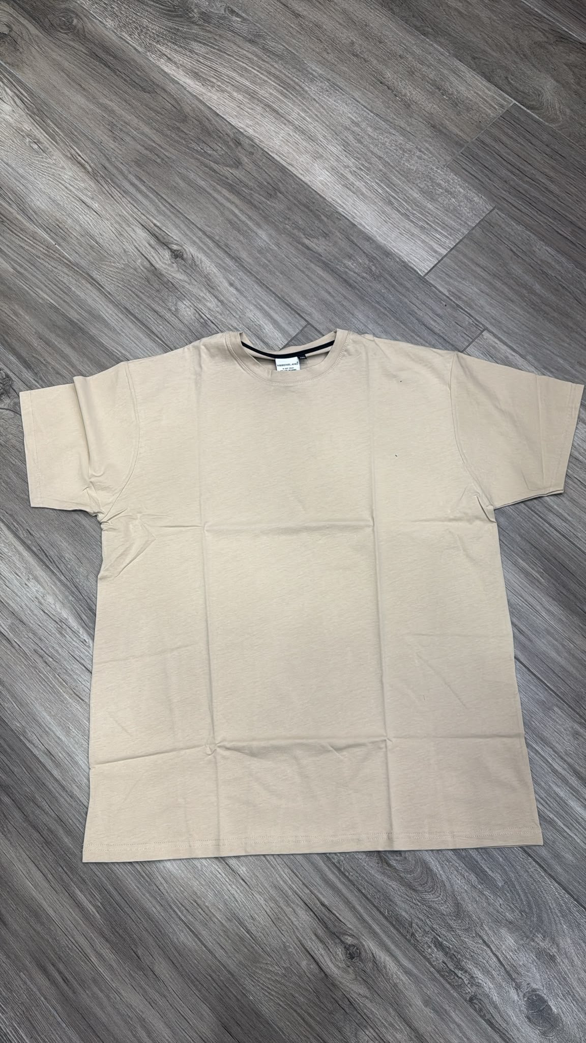 T-SHIRT COTONE MEED-BEIGE